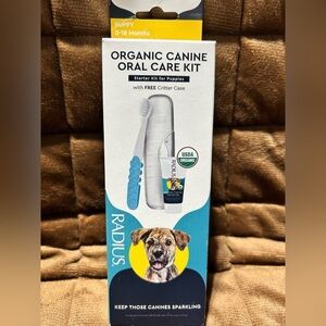 NWT-Radius Organic Canine Oral Care Kit